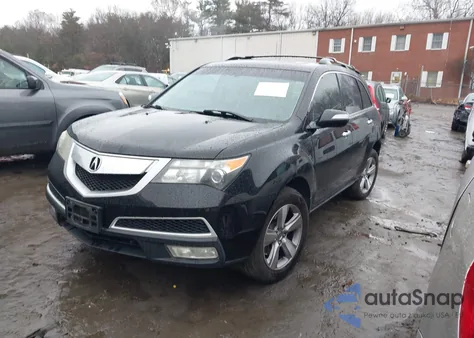 2013 Acura Mdx z USA, uszkodzony, nr VIN 2HNYD2H23DH514929
